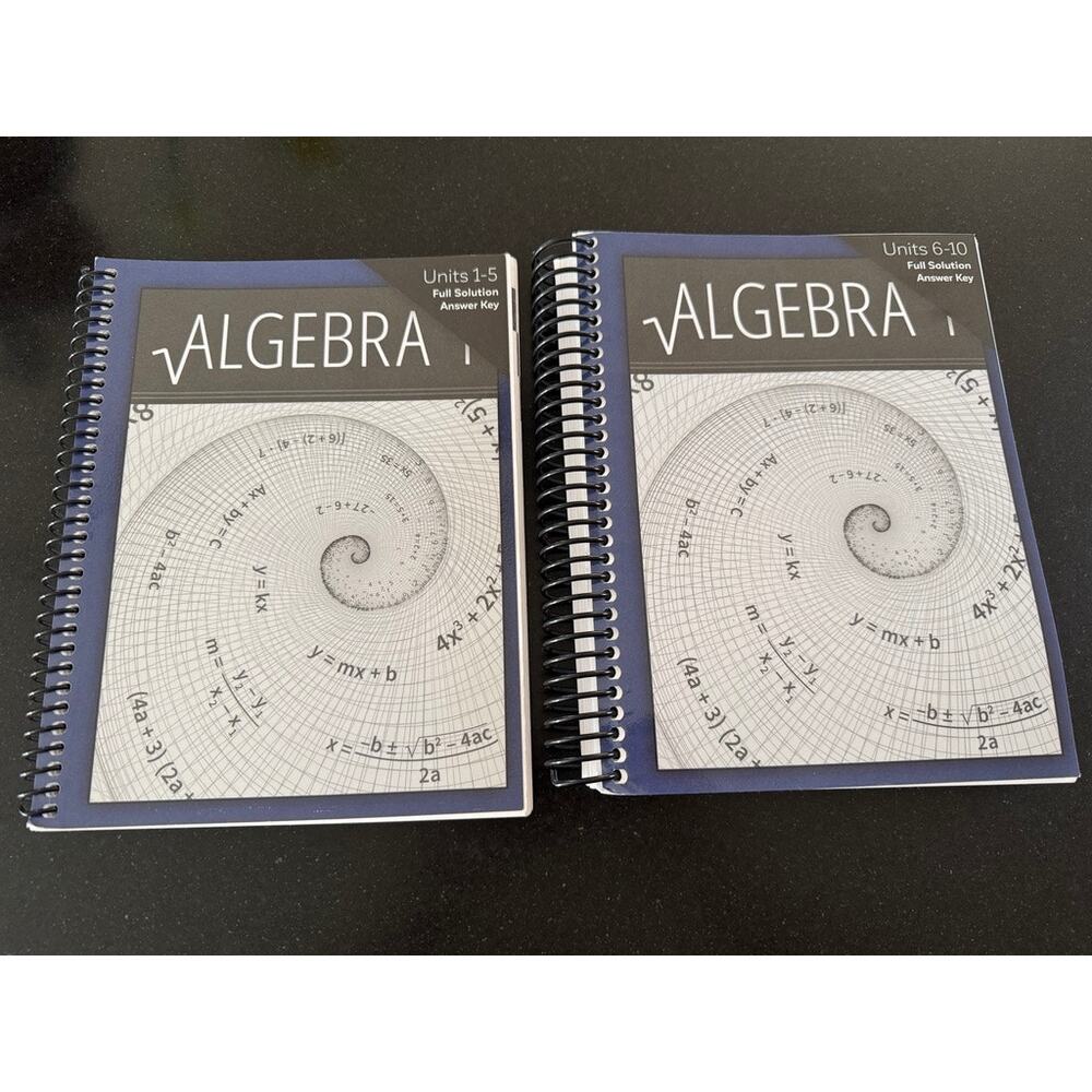 CLE Christian Light Education Algebra 1 Teacher Answer Key Sunrise Ed Light Unit